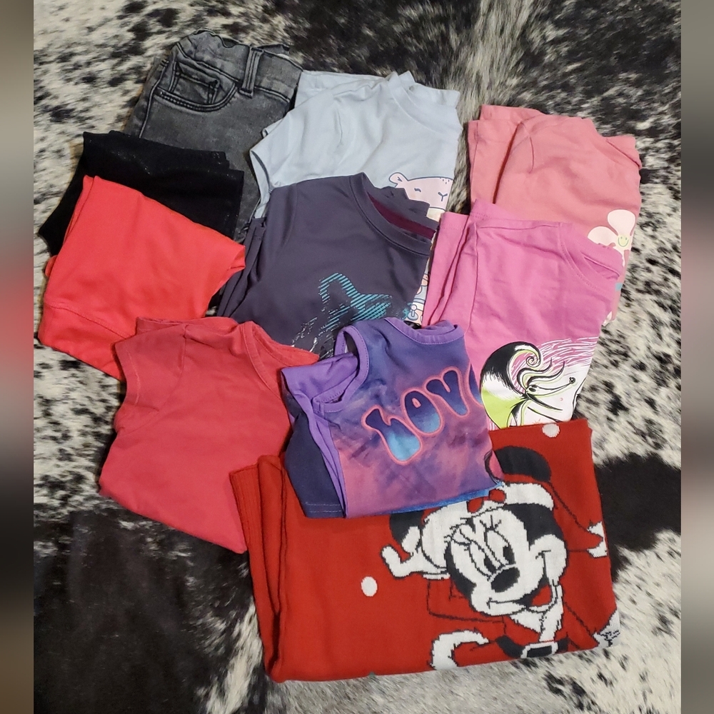 Colorful Graphic T-Shirts and Pants Collection